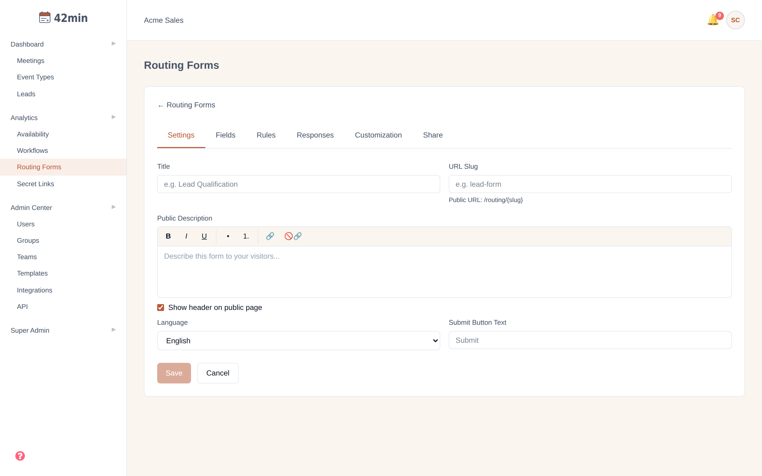 42min routing form builder with if-then logic
